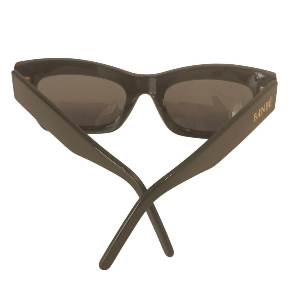 Banbé The Kerr Sunglasses B-1012 Black Rectangle Cat Eye Australia Womens - Picture 4 of 11
